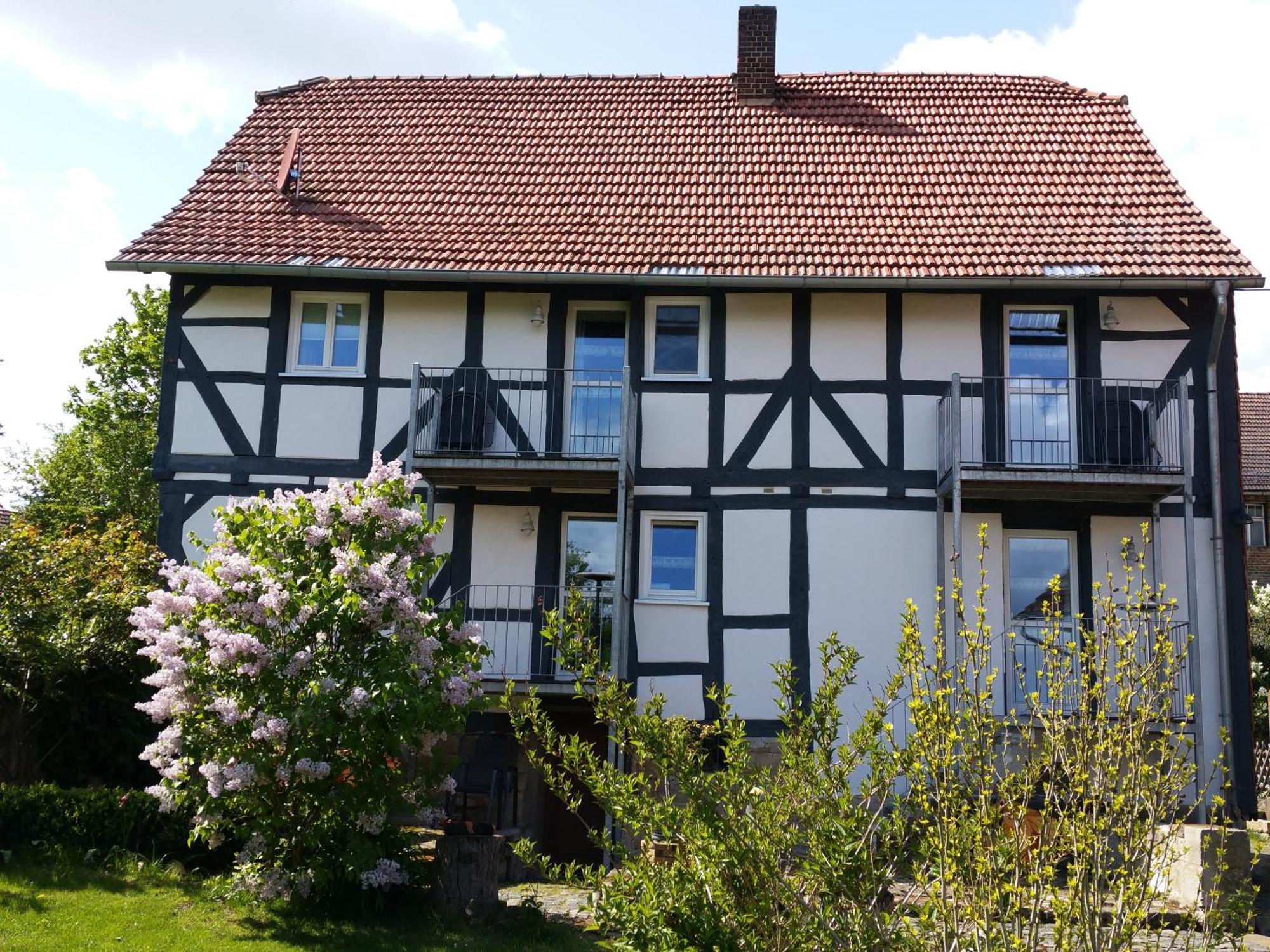 Gaestehaus Minkel Gudensberg エクステリア 写真